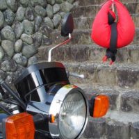 バイクとさるぼぼ