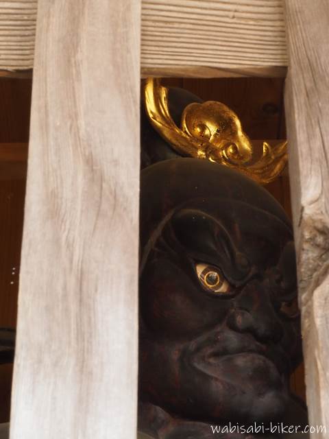 最明寺の仁王像