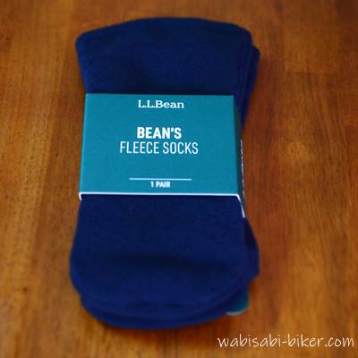 L.L.Bean フリースソックス