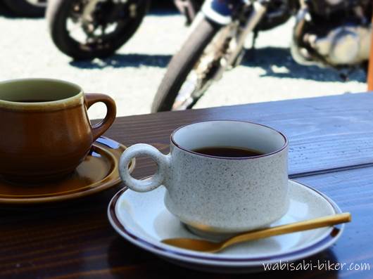 コーヒーとバイク 日坂宿 橘屋