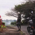 50歳からのバイク写真撮影 #7【ケイトウ×煙】