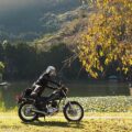 50歳からのバイク写真撮影 #15【池と黄葉】