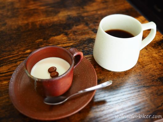 ツバキコーヒーのミルクプリン